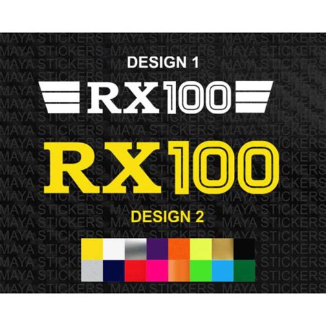 rx 100 sticker.